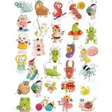 Sticker Masters Hayvanlar-2 Çocuk Odası Sticker