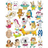 Sticker Masters Hayvanlar Çocuk Odası Sticker