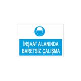 Sticker Masters İnşaat Alanında Baretsiz Çalışma Sticker