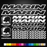 Sticker Masters Marin Bisiklet Sticker Set Etiket
