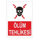 Sticker Masters Ölüm Tehlikesi Levhası Sticker
