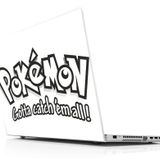 Sticker Masters Pokemon Go Catch Em All Black Laptop Duvar Stickerı