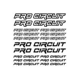 Sticker Masters Pro Circuit Sponsor Set Sticker