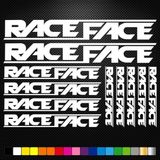 Sticker Masters Race Face Bisiklet Sticker Set Etiket