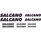 Sticker Masters Salcano Bisiklet Sticker Set Etiket