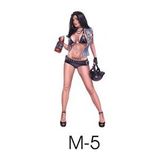 Sticker Masters Sexy Women Motorbike Sticker