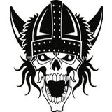 Sticker Masters Skull With Hat Sticker