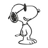 Sticker Masters Snoopy Sticker