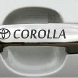 Sticker Masters Toyota Corolla Kapı Kolu Jant Sticker