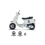 Sticker Masters Vespa Peace Sticker