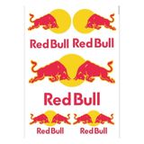 Sticker Red Bull Motosiklet Kask Laptop Telefon Çıkartma Redbull