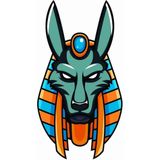 Sticker Usta Anubis - Gaming - Esports Sticker - 29040 Renkli 10 x 5 cm