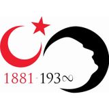 Sticker Usta Ata ve Türk Bayrağı Sticker - 11021 Renkli 35 x 24 cm 110213021-35x24