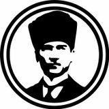Sticker Usta Atatürk Büyük Türk Mustafa Kemal Siüet Araba Oto Motosiklet Sticker 00069 - 12x12 Cm - Siyah