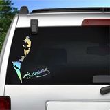 Sticker Usta Atatürk ve Imza Sticker Araba Oto Motosiklet Karavan Etiket 02134 - Hologram - 80X65 Cm