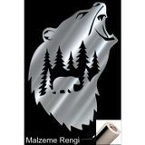 Sticker Usta Ayı Offroad Adventure Camping Kamp Off Road Sticker 03012 Krom 20X15 CM 150 x 112 cm stickerusta1426527c-bf1-150x112