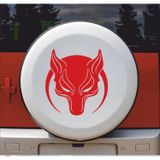 Sticker Usta Börü - Gökbörü Kurt Hilal - 00238 Kırmızı 20x19 Cm 80 x 76 cmusta4dfd69e5-213-80x76