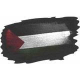 Sticker Usta Filistin Bayrağı - Palestine - Araba - Oto - Motosiklet - Karavan Sticker 02510 Renkli 15x9 Cm 55 x 33 cm stickerustaee86edc9-e73-55x33