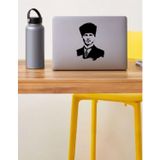 Sticker Usta Gazi Mustafa Kemal Büyük Türk 00008 Siyah 25x19 Cm 40 x 30 cm StickerDizayn0bd131f8-584-40x30