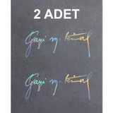 Sticker Usta Gazi Mustafa Kemal Imza - Atatürk Imza Çok Renkli 15x6 Cm 30 x 12 cmusta1a1366fa-ffe-30x12