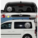 Sticker Usta Kaptan Deniz Amiral Kurukafa Gemi Bot Kayık Sticker 01765 Renkli 30x30 Cm