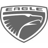 Sticker Usta Kartal Eagle Araba Oto Karavan Motosiklet Sticker 00444 - 40x31 Cm - Gri