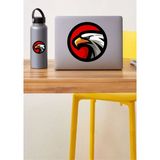 Sticker Usta Kartal Eagle Beşiktaş Araba Oto Motosiklet Karavan Sticker 00433 - 10x10 Cm - Renkli