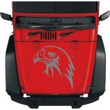 Sticker Usta Kartal Eagle Beşiktaş Karakartal Araba Oto Motosiklet Karavan Sticker 00146 - 30x28 Cm - Gri