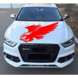 Sticker Usta Kartal Karakartal Beşiktaş Şahin Sticker Araba 02149 Kırmızı 100x100 Cm