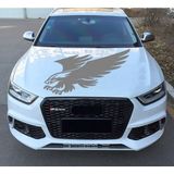 Sticker Usta Kartal Karakartal Beşiktaş Şahin Sticker Araba Oto Motosiklet Karavan Etiket 02149 - 20x20 Cm - Gri