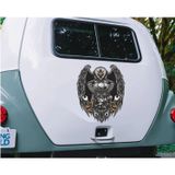 Sticker Usta Kartal V Motor Harley Sticker 00249 Renkli 40x33 Cm 100 x 82 cm