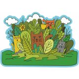 Sticker Usta Kedi Çetesi Araba Oto Kask Motosiklet 02504 Renkli 30x21 Cm 55 x 38 cmusta21b547d3-014-55x38