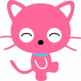 Sticker Usta Kedi Pembe Kedi Araba Motosiklet Kask 02503 Renkli 20x20 Cm 30 x 30 cmustaf4e8909a-bdf-30x30