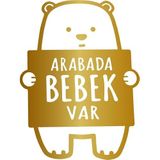 Sticker Usta Kesim Anahtarı Arabada Bebek Var Araba Sticker Altın 103 x 150 cm