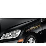 Sticker Usta Kişiye Özel Kalp Ritmi Sticker Araba 00932 Altın 40 Cm