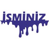 Sticker Usta Kişiye Özel Kan Damlayan Isim Yazı Sticker 00609 Renkli 30 x 16 cm