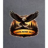 Sticker Usta Kişiye Özel Vahşi Kartal Sticker - - 00335 Renkli 25x23 Cm 45 x 41 cm stickerusta4d8cc28b-3a1-45x41