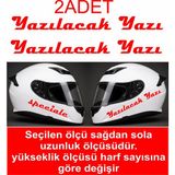 Sticker Usta Kişiye Özel Yazı Sticker Kişiselleştirilebilir Yazı Isim Soyisim Ad Soyad Sticker Oto Araba Motosiklet Kask Sticker 00204 - Kırmızı - 15 Cm