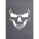 Sticker Usta Kurukafa Sticker 00660 Beyaz 60x56 Cm 35 x 33 cm stickerusta885775b4-2f3-35x33
