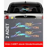 Sticker Usta Limited Edition (2 Adet Sticker - 00305 Çok Renkli 15x3,5 Cm 35 x 8 cm StickerDizaynd26ad7f3-65e-35x8