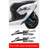 Sticker Usta Limited Edition Sticker 00305 Siyah 15x3,5 Cm 35 x 8 cm stickerustaa2f75f67-a75-35x8