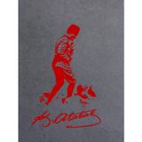 Sticker Usta Mustafa Kemal Atatürk Kocatepe Silüet Sticker - 00617 Kırmızı 15x10 Cm 100 x 67 cm StickerDizayn2db5d241-ec9-100x67