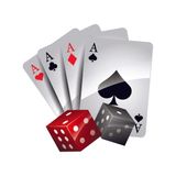 Sticker Usta Poker Iskambil Kağıdı Sticker - Araba Oto Motosiklet Araç Sticker 00093 - 20x19 Cm - Renkli