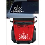 Sticker Usta Pusula, Off Road 4x4, Kamp, Adventure Doğa Sticker, 02514 Beyaz 100x59 Cm 45 x 27 cm StickerDizayn8f0008ec-73f-45x27