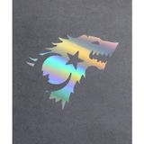 Sticker Usta Türk Bayrağı Kurt Bozkurt Hilal Araba Oto Motosiklet Sticker 00071 Hologram 15x12 Cm