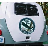 Sticker Usta Vahşi Hayat Kartal, Wild Life Off Road Adventure 4x4, 02022 Renkli 20x20 Cm 80 x 80 cmDizaynb2eec5e3-6c5-80x80