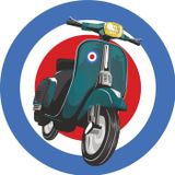 Sticker Usta Vespa Sticker 00022 Renkli 20 x 20 cm