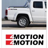 Sticker Usta Volkswagen 4 Motion Sticker 2 Adet 00600 Siyah 50x6 Cm