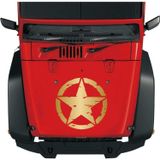 Sticker Usta(22377) Askeri Yıldız Army Star Sticker - 00677 Altın 80x80 Cm 60 x 60 cm StickerDizayn7292b903-2a5-60x60