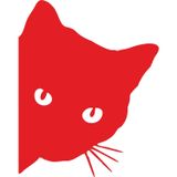Sticker Usta(24451) Kedi STICKER00428 Renkli 17 x 13,5 cm